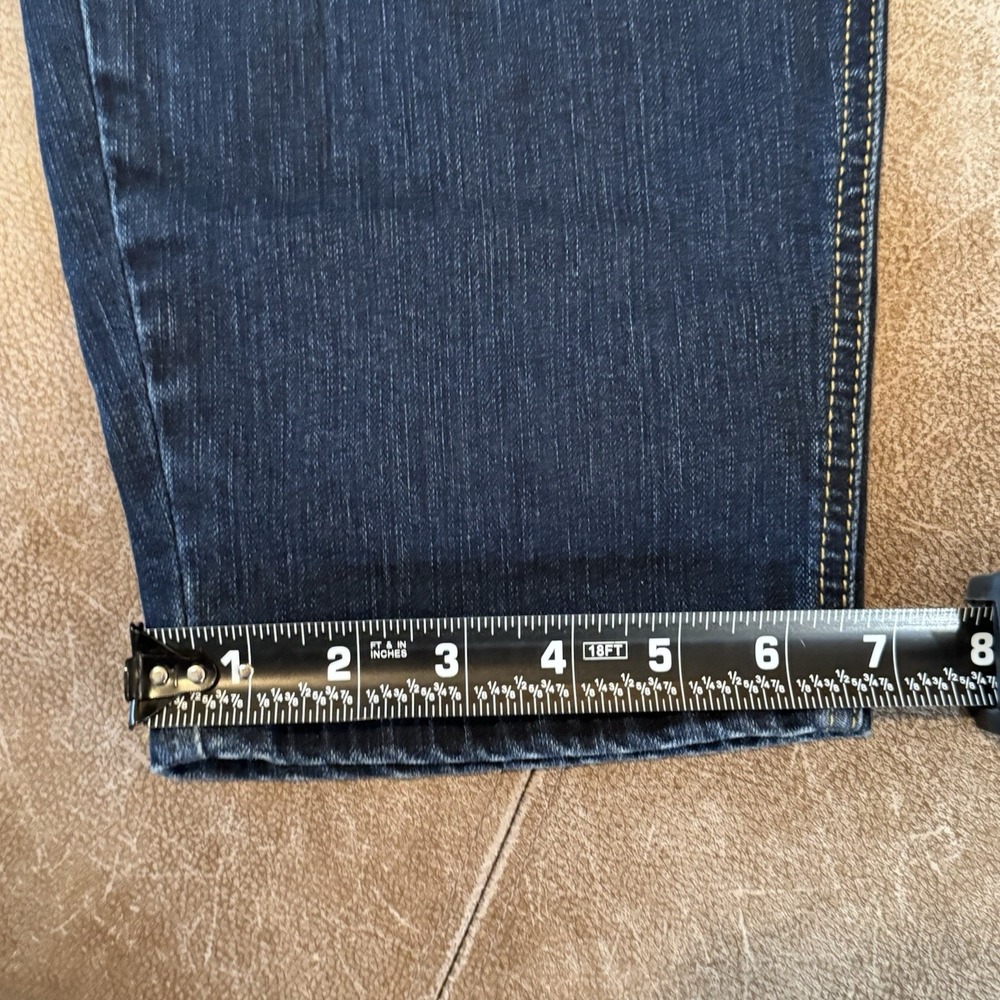 Torrid Denim Bib Overalls Womens Plus Size 18 Dark Wash Distressed Stretch - Picture 11 of 11